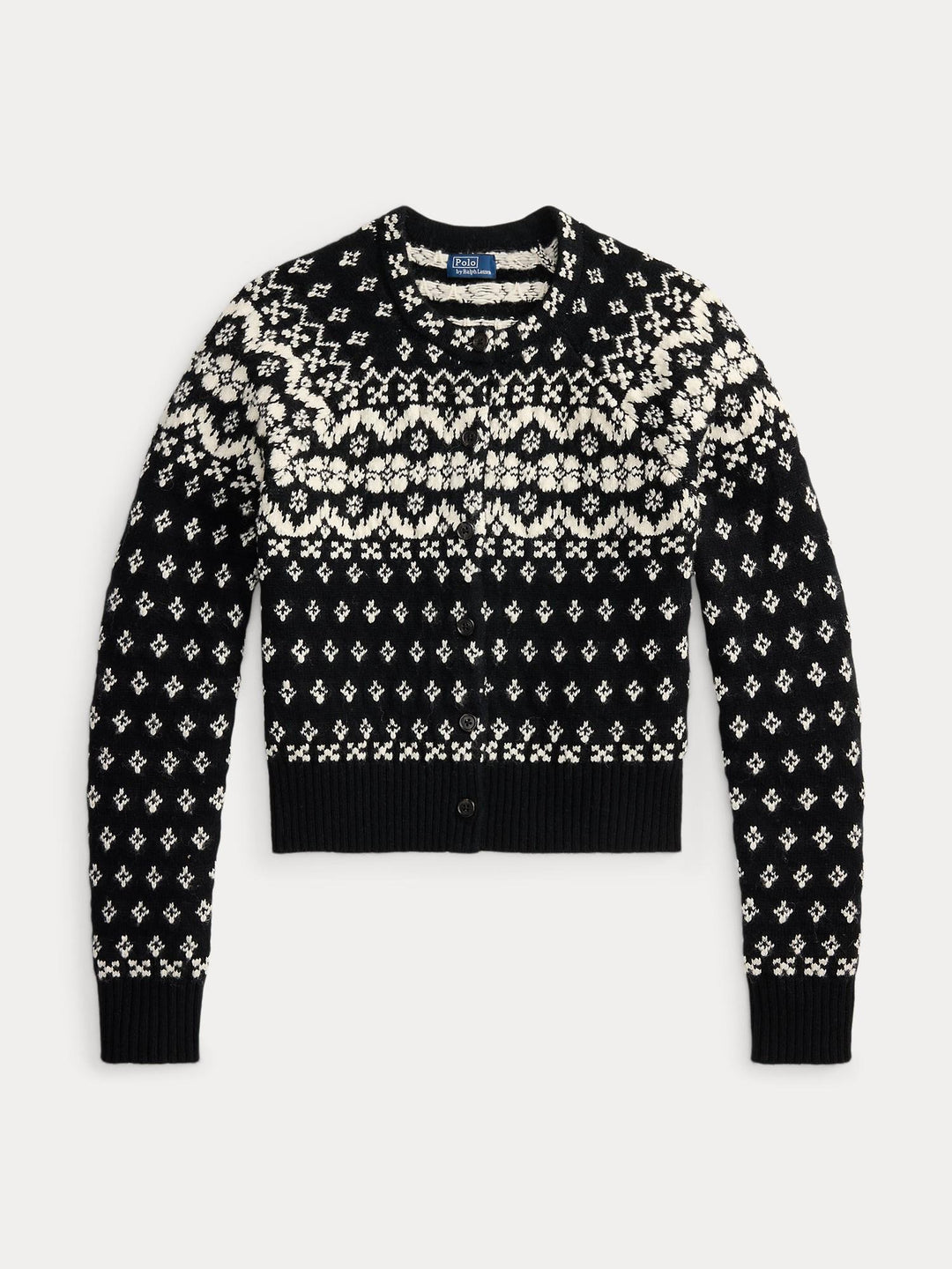 Fair Isle Wool Blend cardigan