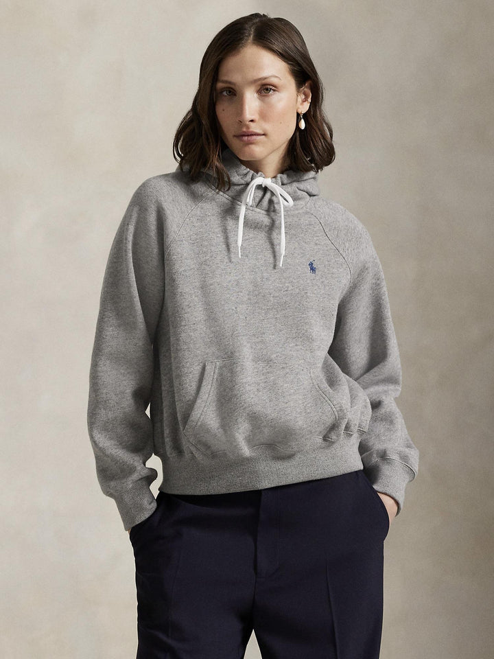 SHRUNKEN FIT FLEECE HOODIE