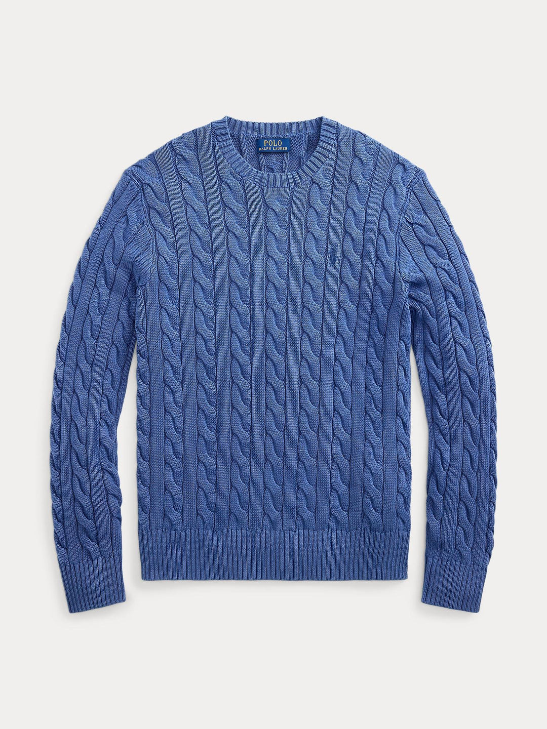 Cable Knit Garment Dyed