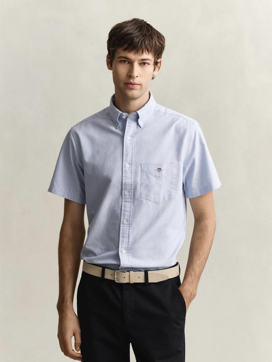 Reg Classic Oxford Ss Shirt