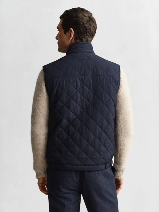 Quilted Windcheater Vest