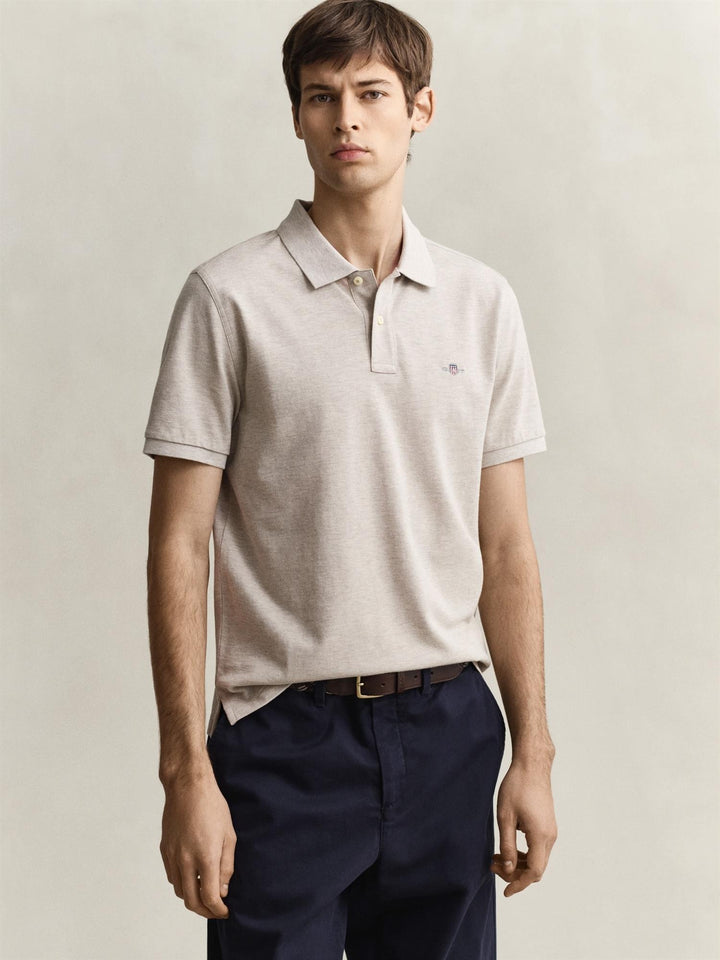Reg Shield Ss Pique Polo