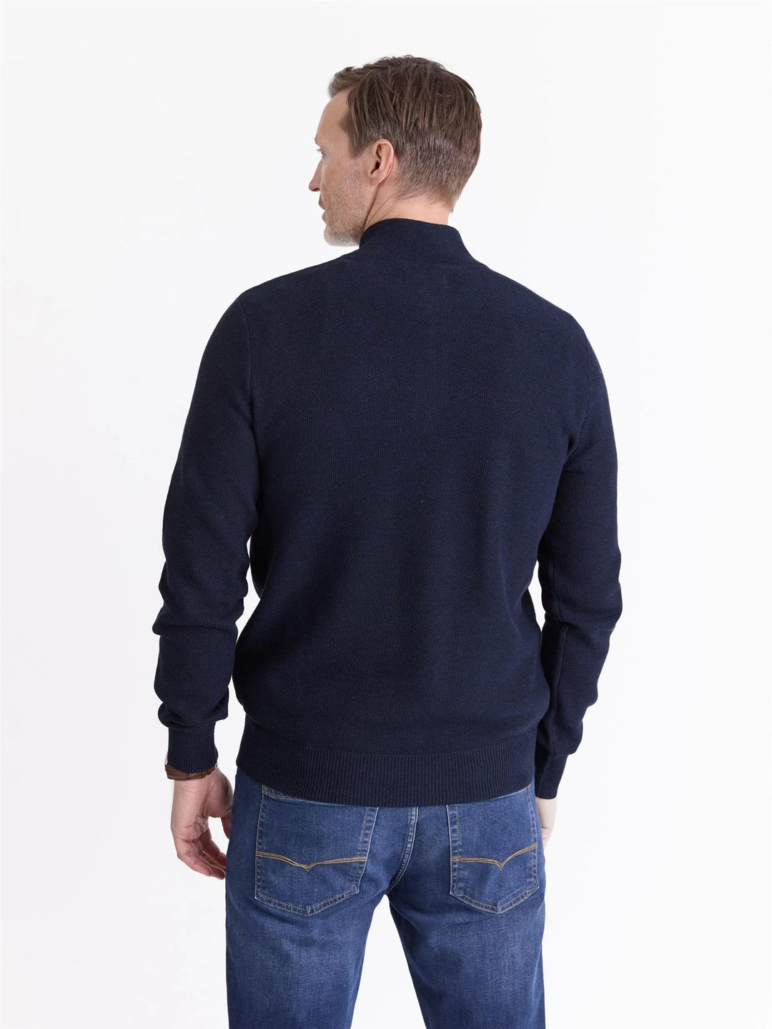 Maddison zip genser