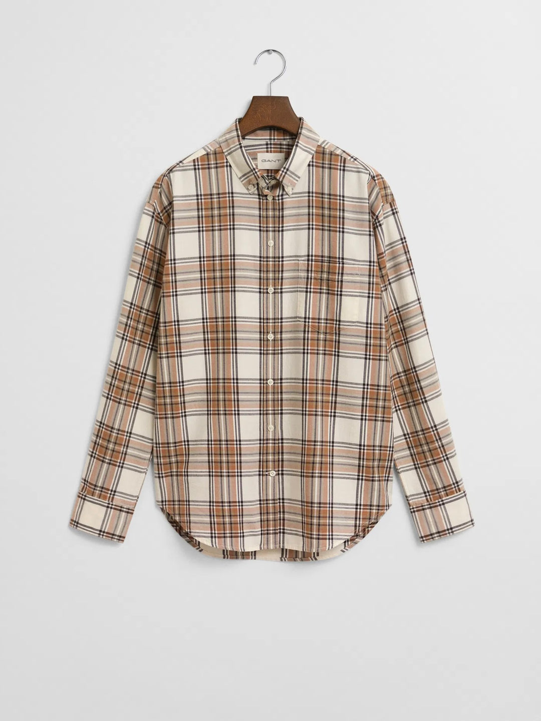 Checked flannel shirt
