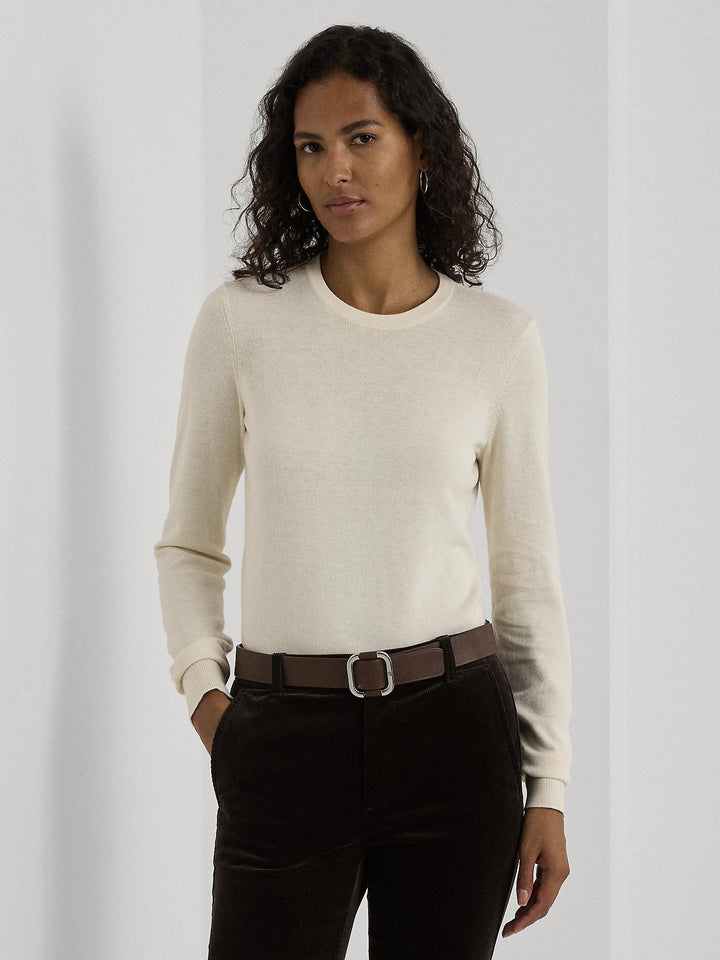 COTTON BLEND SWEATER