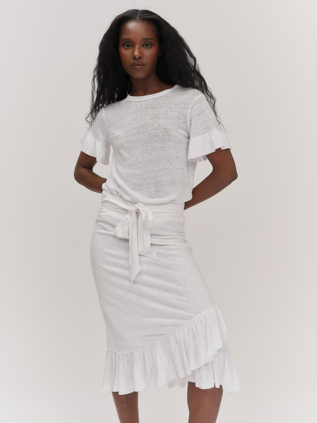 Lara Linen Tee