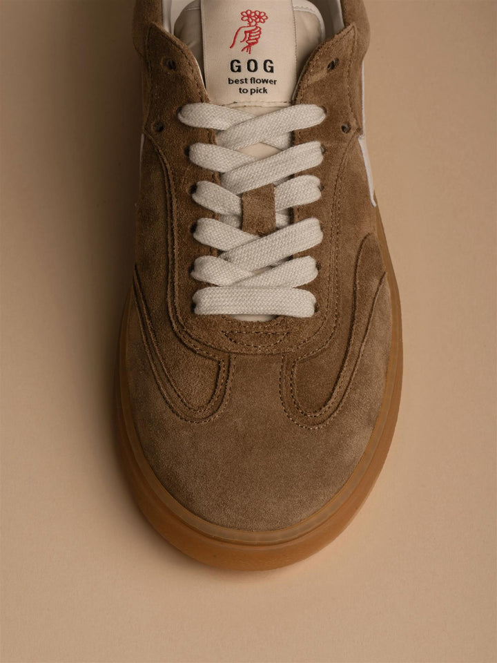 Earth lea suede man