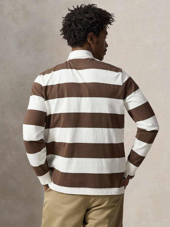 The iconic rugby shirt