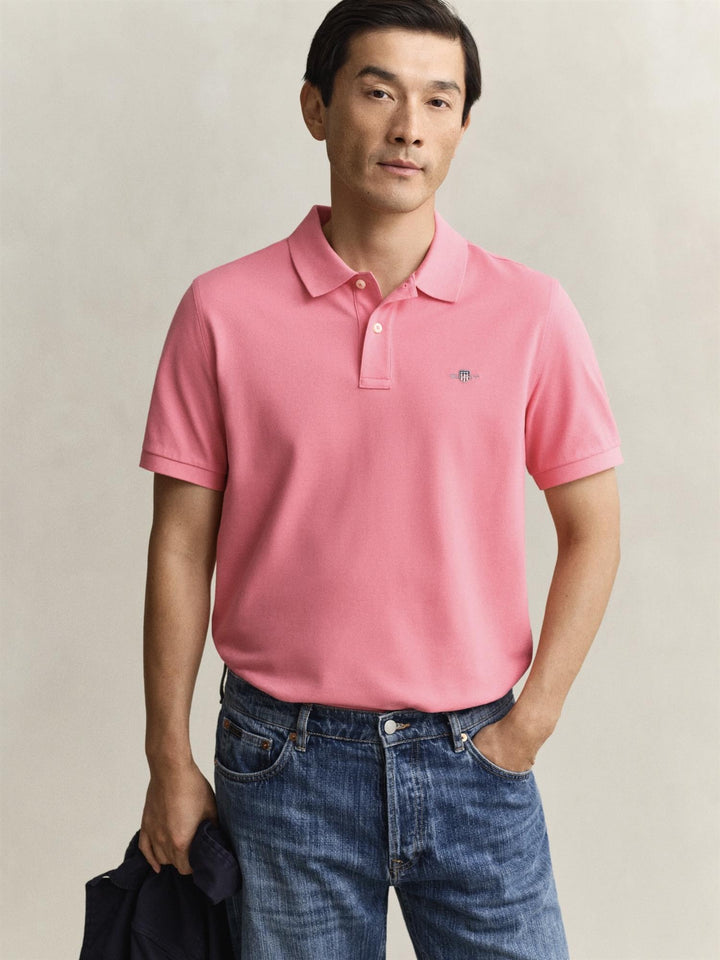 Reg Shield Ss Pique Polo