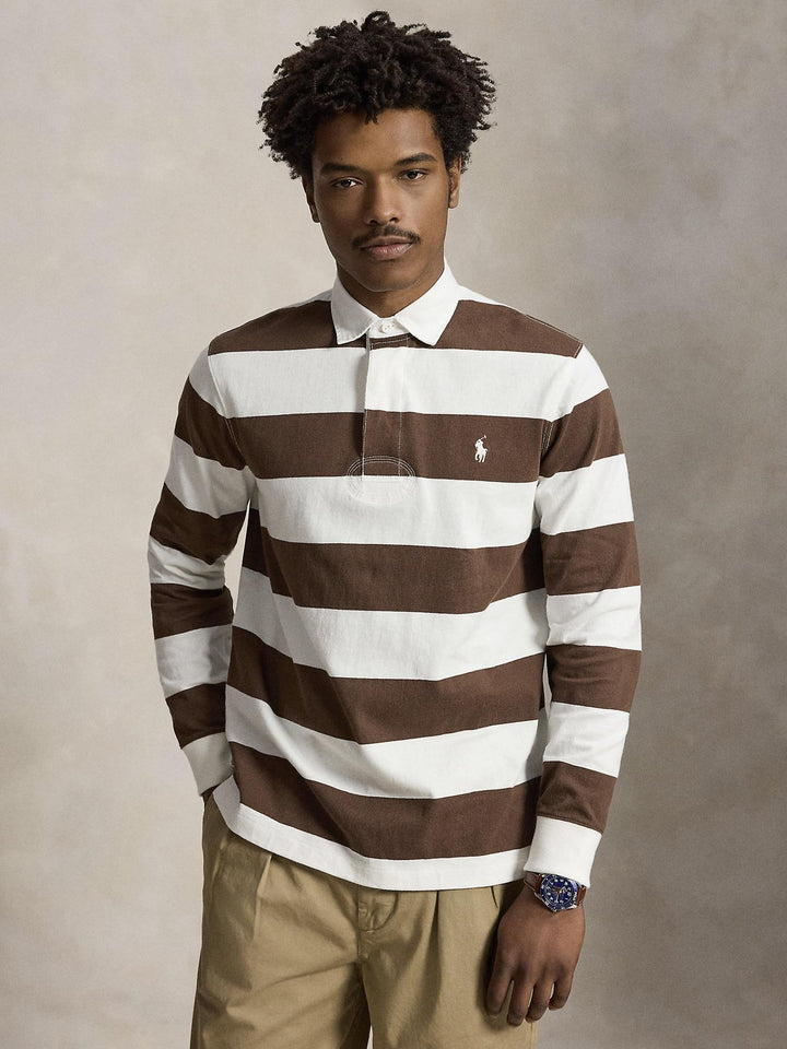 The iconic rugby shirt