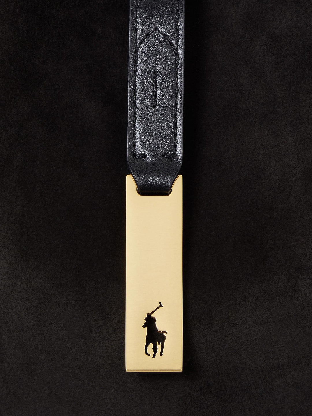 POLO ID SUEDE SMALL SHOULDER BAG