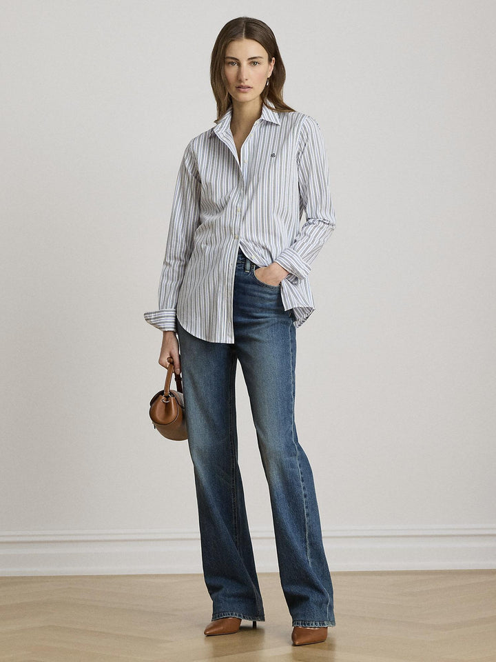 Classic fit striped shirt