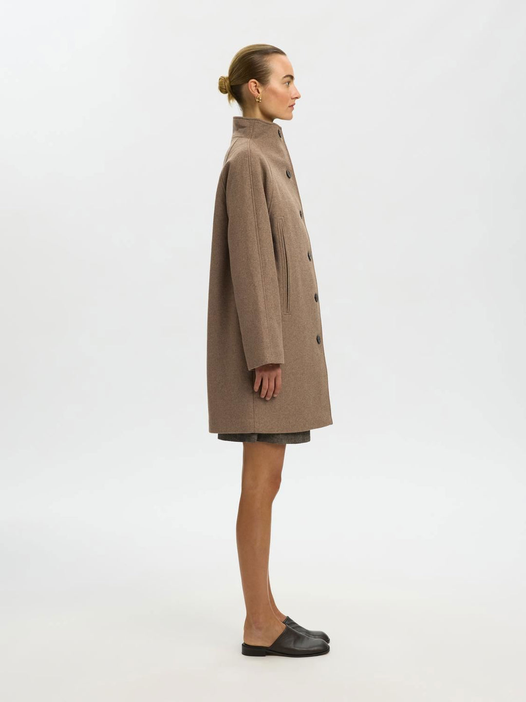 Slwzia-Vinni Wool Blend Coat