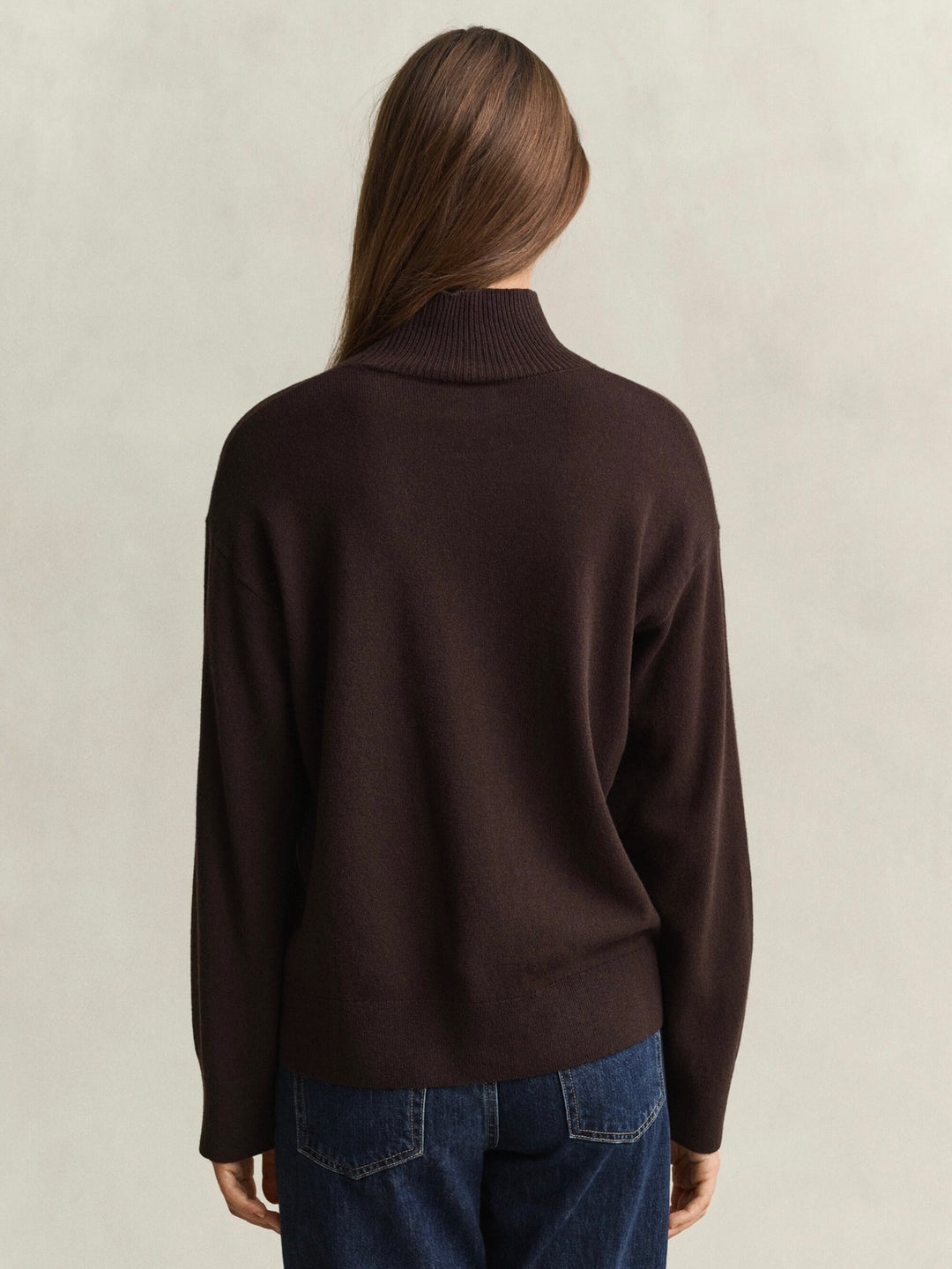 Superfine Lambswool Mockneck