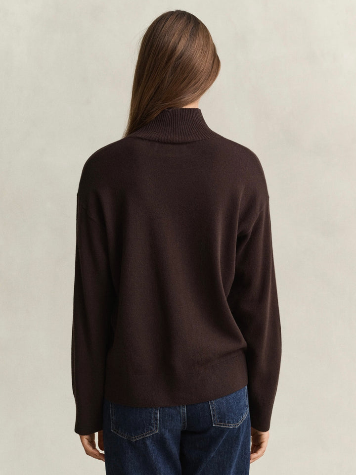 Superfine Lambswool Mockneck