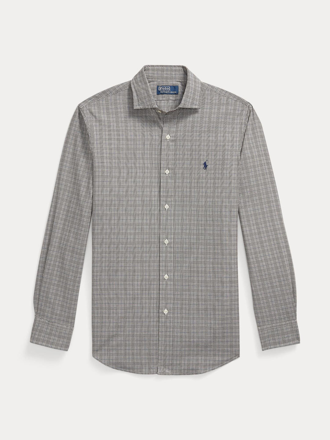 Custom fit poplin shirt