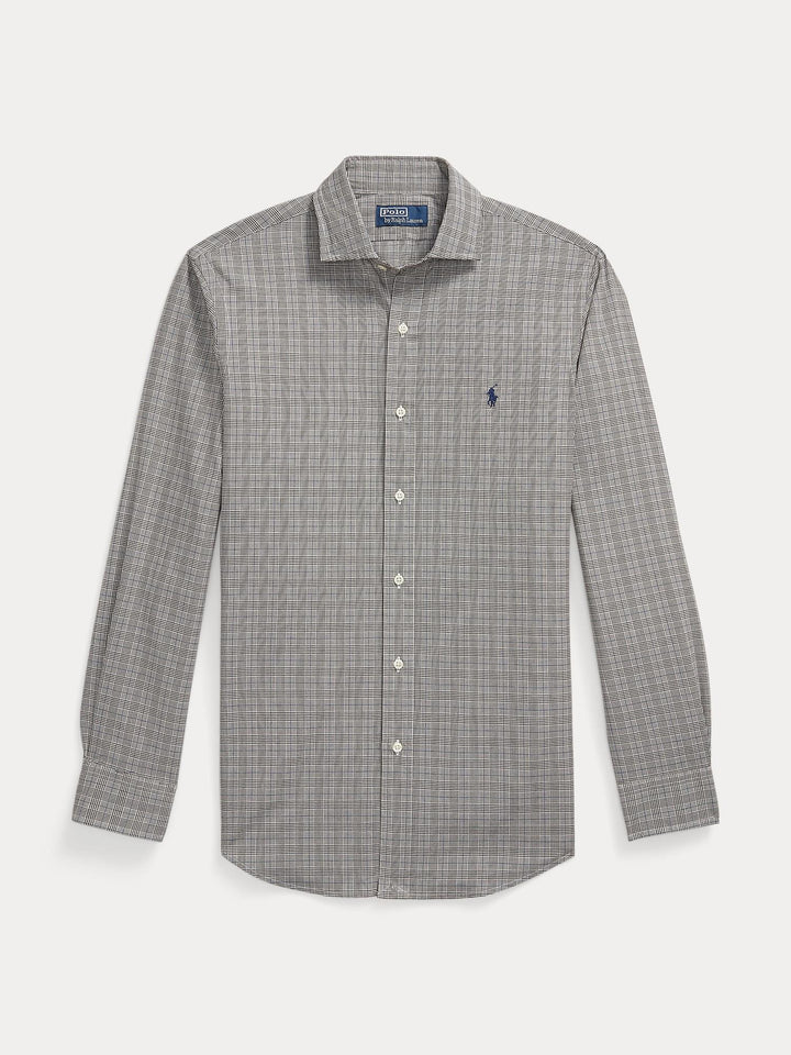 Custom fit poplin shirt