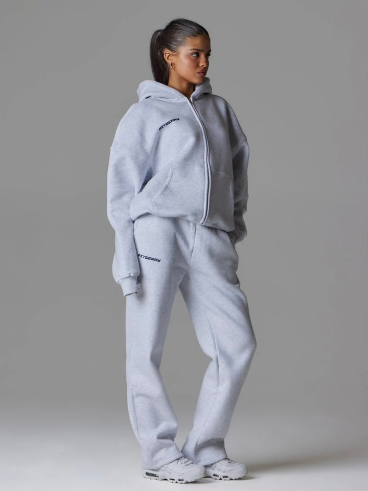 Sports studio oversized zip hoodie