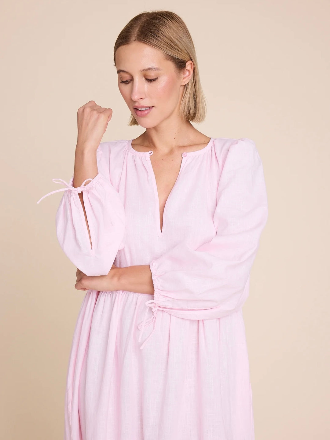 Muse linen dress