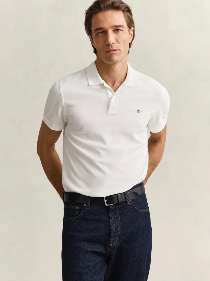 Reg Shield Ss Pique Polo