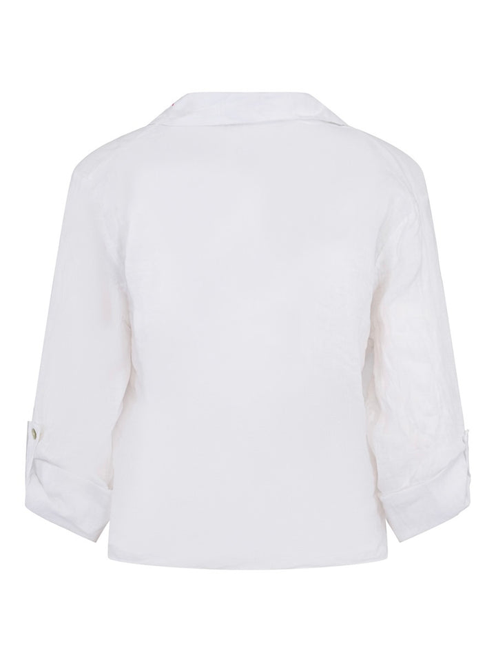 Tie Linen Shirt