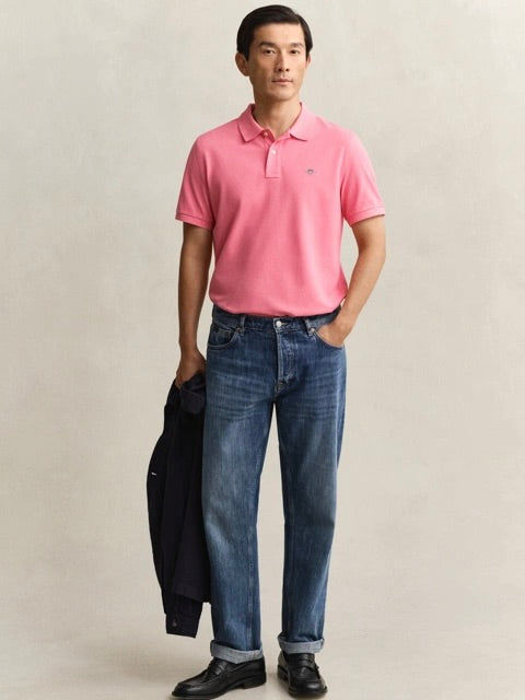 Reg Shield Ss Pique Polo