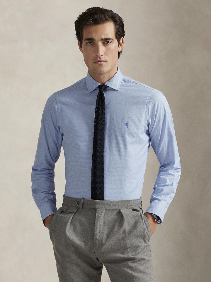 Custom fit twill shirt