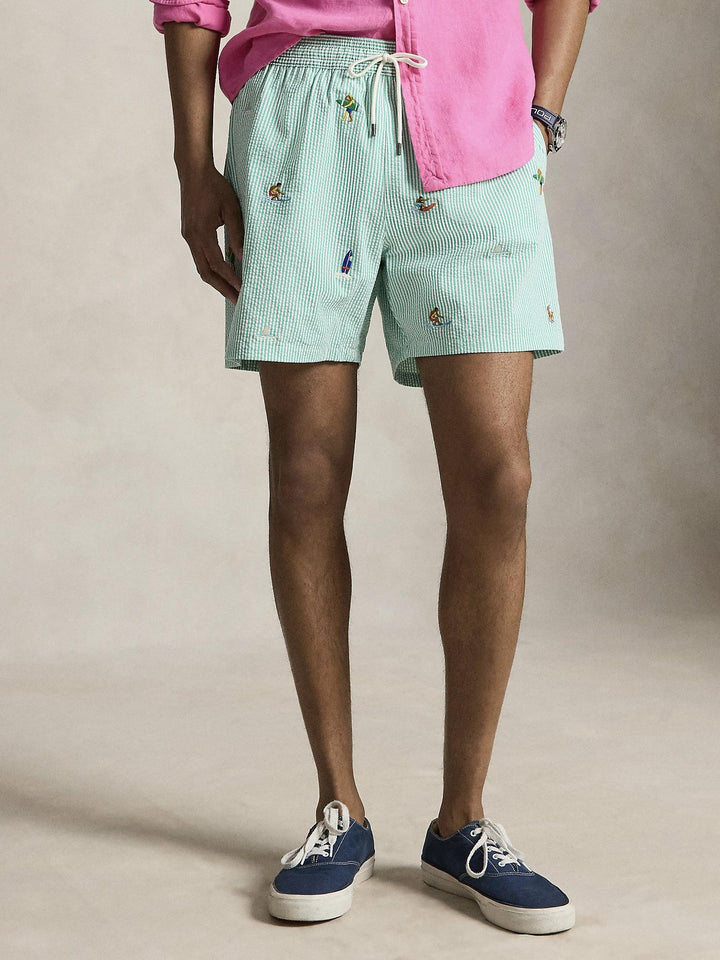 Woven-Trunk-Swim Bottom