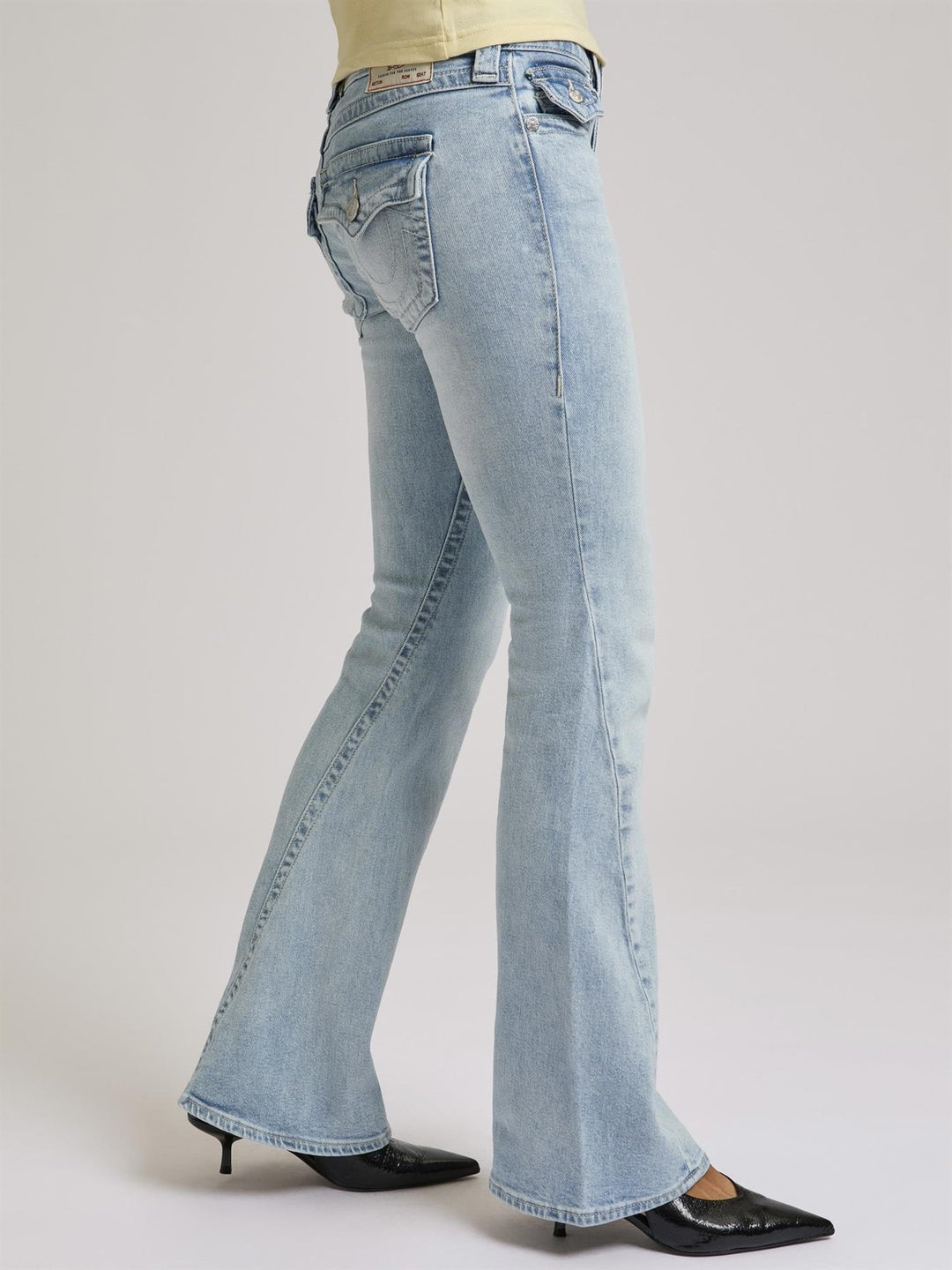 TRUE RELIGION JOEY LOW RISE FLARE
