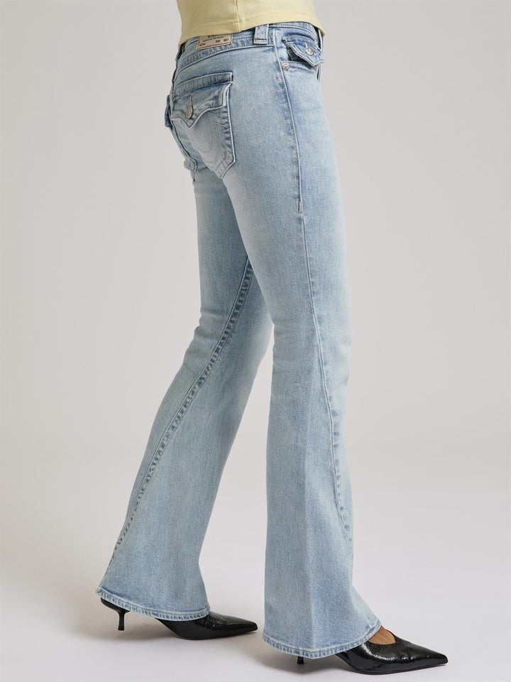 TRUE RELIGION JOEY LOW RISE FLARE