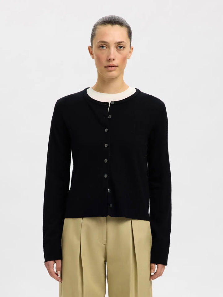 SLFThea LS Knit cardigan