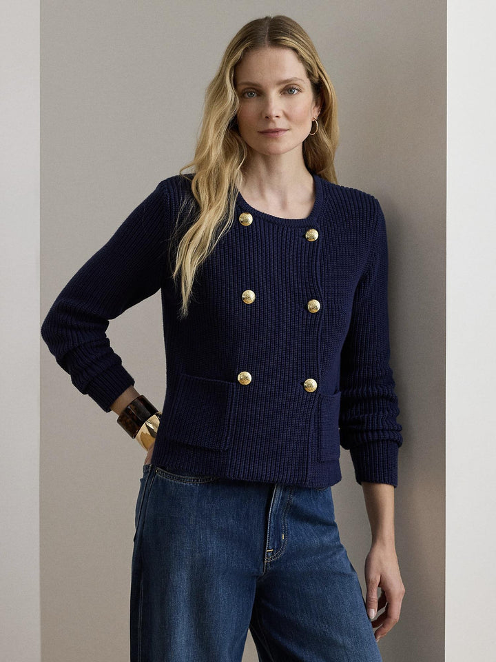 Cotton Sweater Jacket
