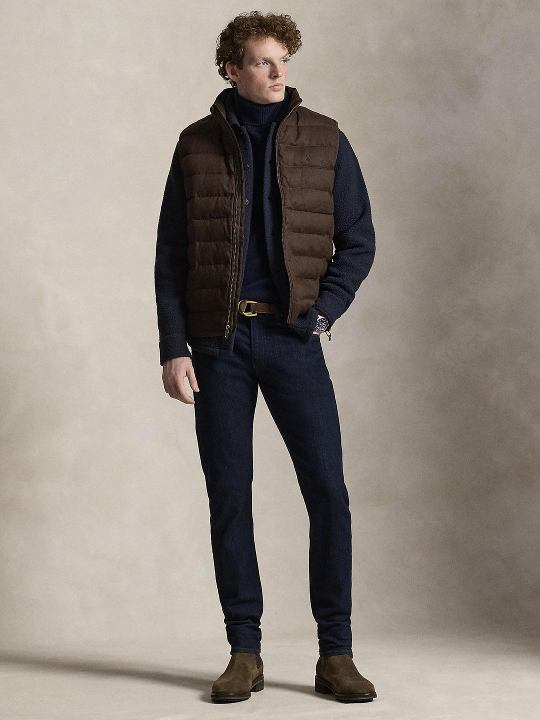 The Colden Linen Vest
