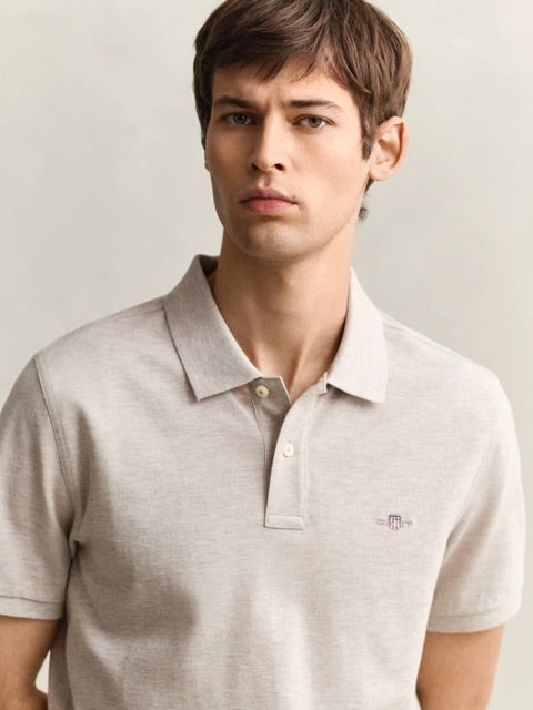 Reg Shield Ss Pique Polo