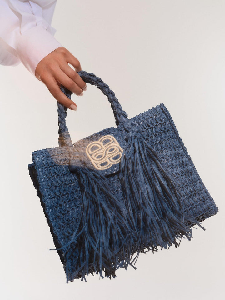Sigrid Straw Bag