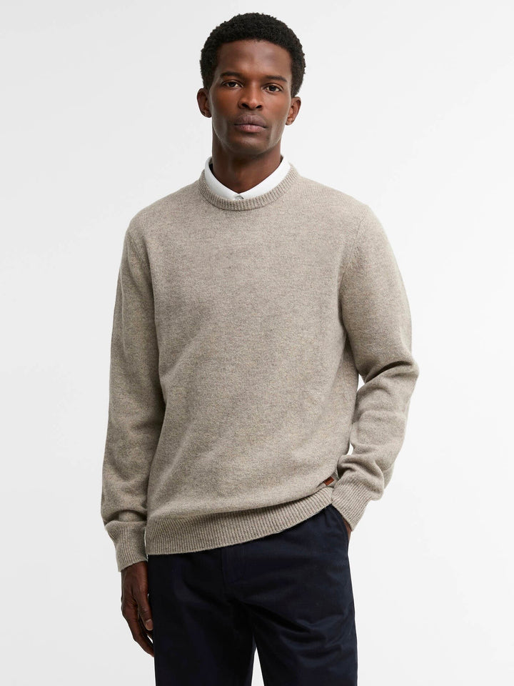 Essential Patch Crew Neck Sweater