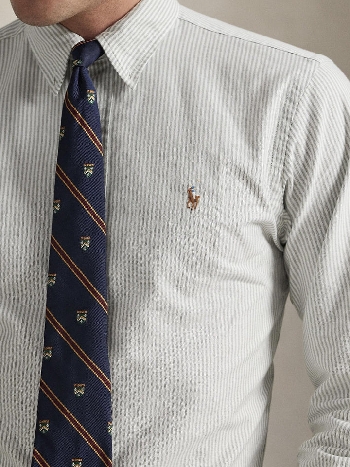 Custom Fit Striped Oxford Shirt