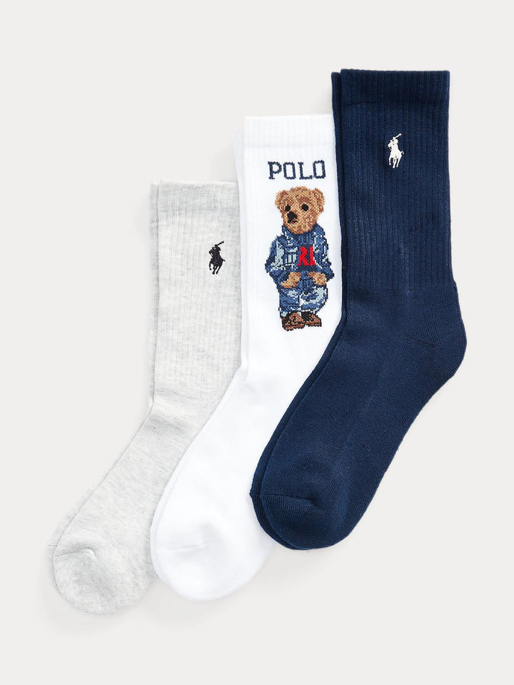 Polo Bear  Sock 3-Pack