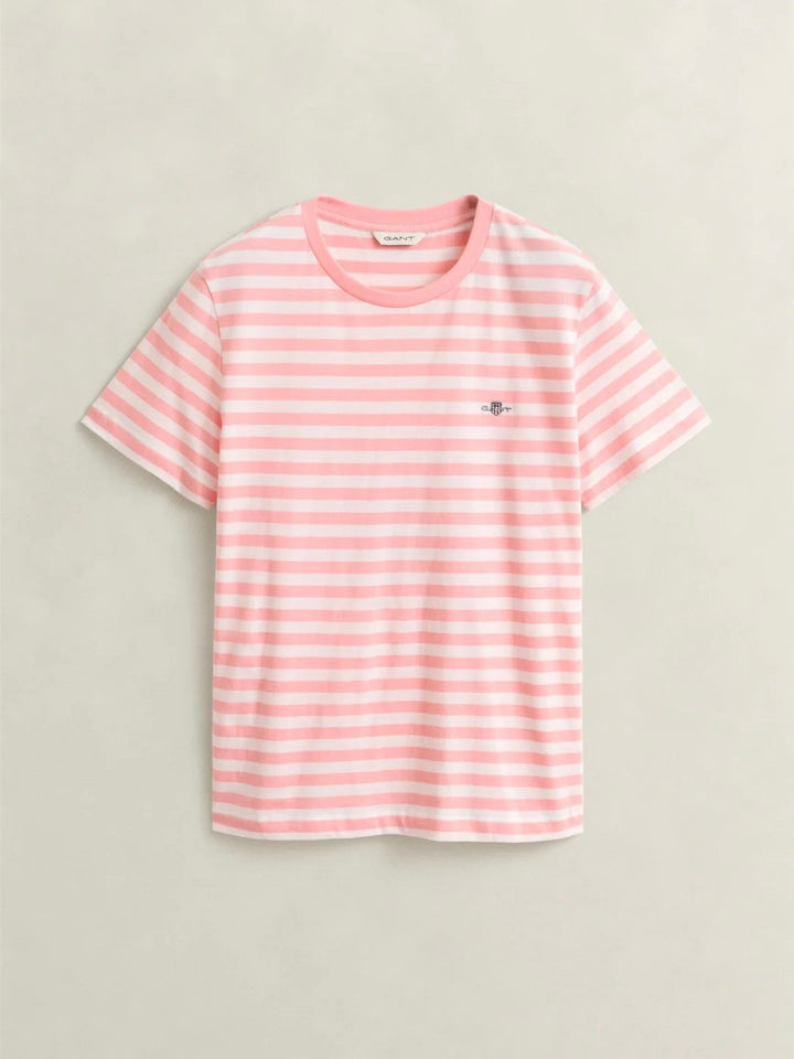 Reg Striped Shield T-Shirt