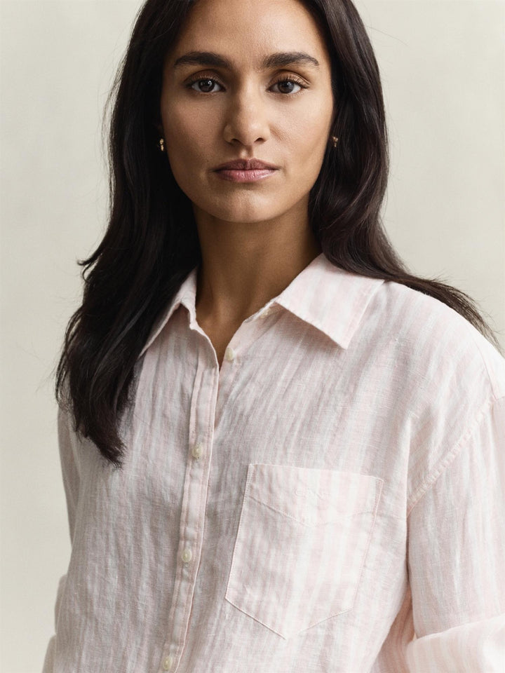 Rel Striped Linen Shirt