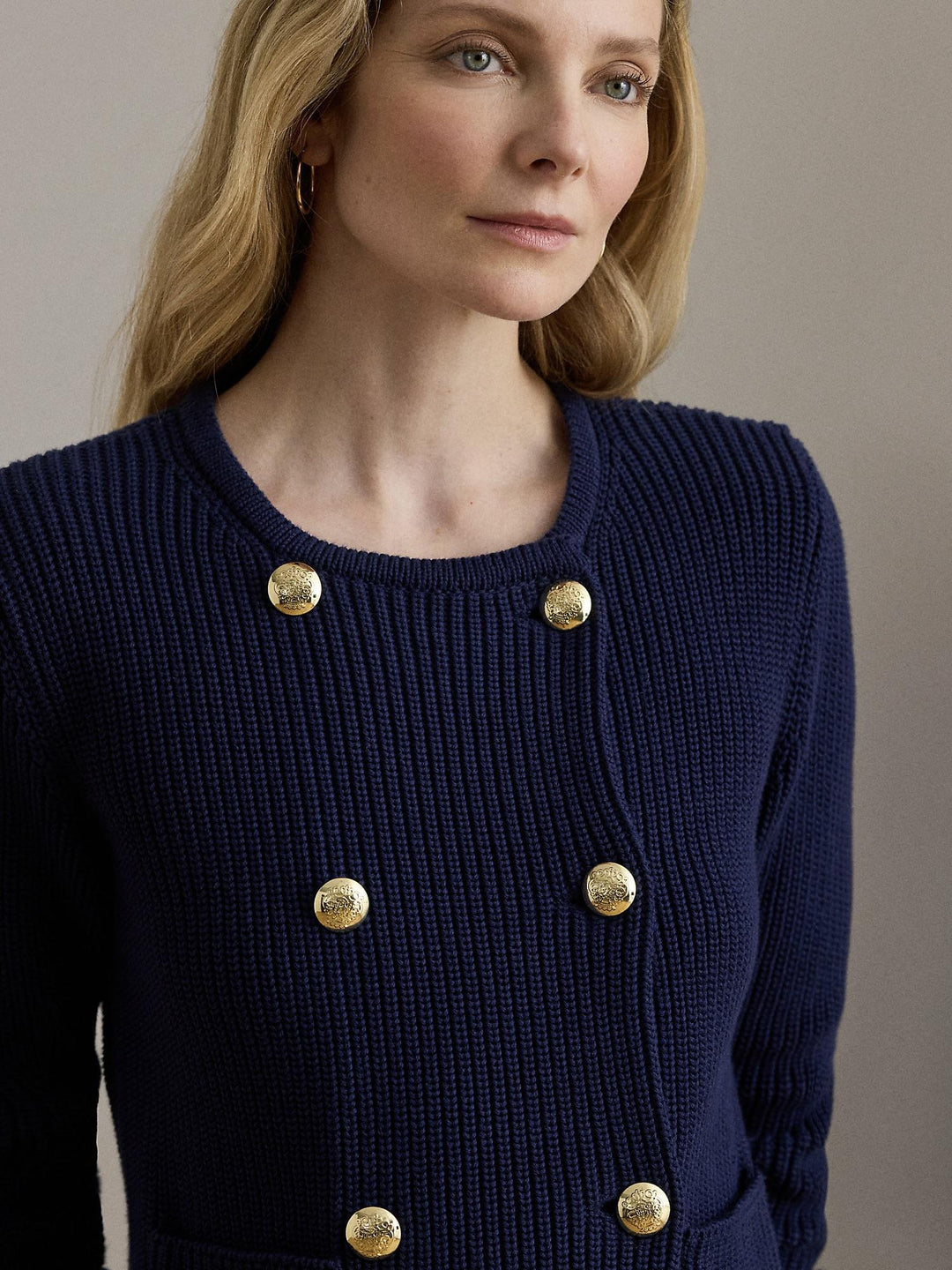 Cotton Sweater Jacket
