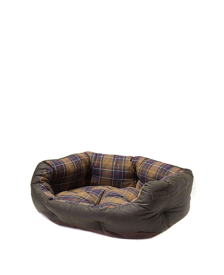Quilted wax dog bed 30