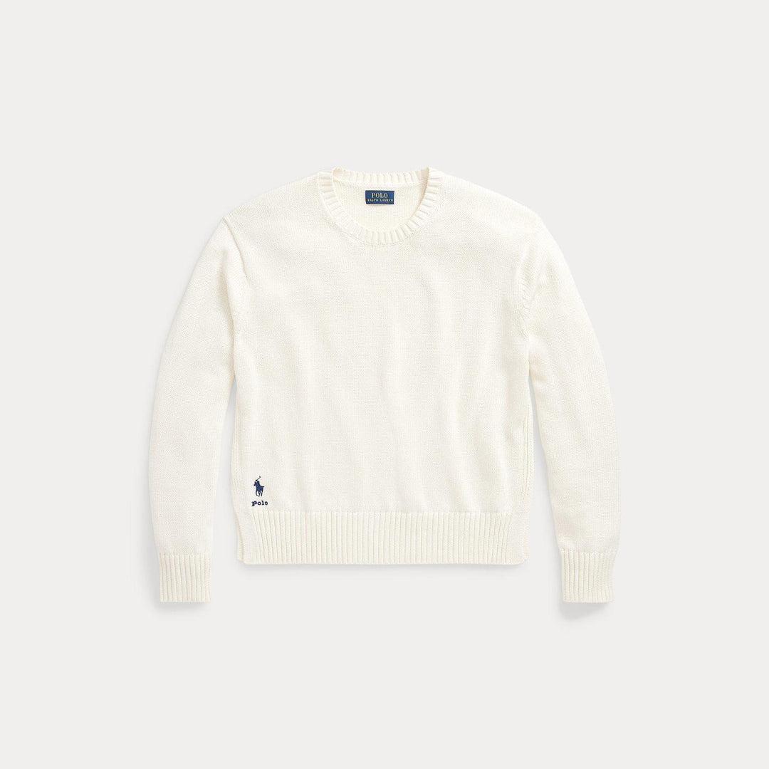 Long sleeve cotton pullover